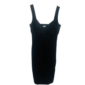 Diane von Furstenberg‎ Bodycon Dress Little Black Dress Fitted Size 4